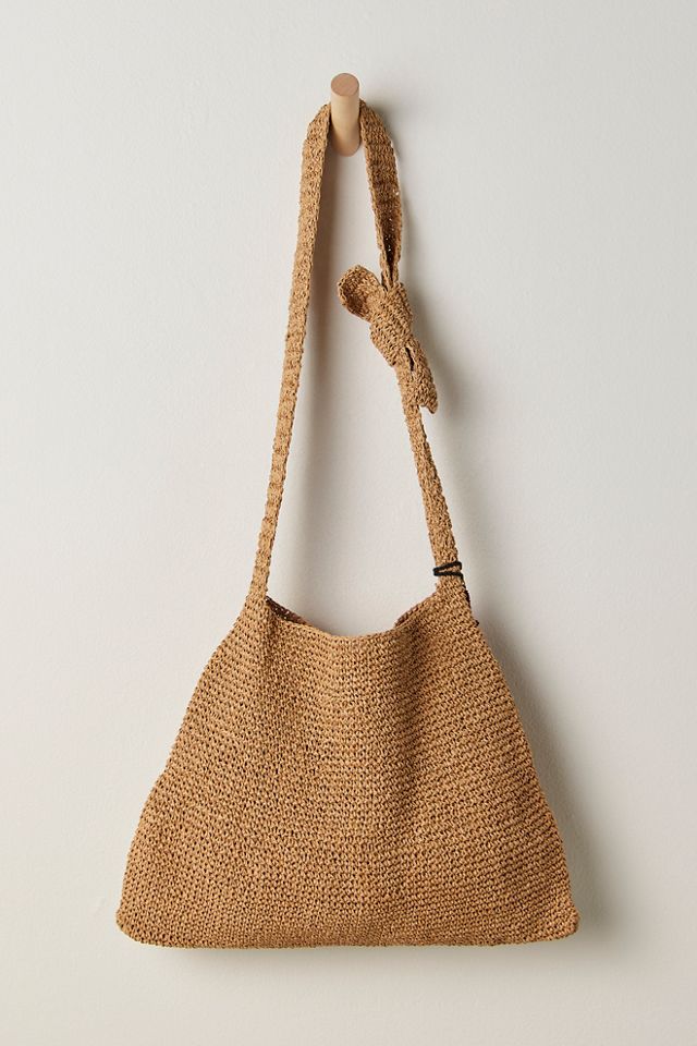 Coastal Crush Straw Tote