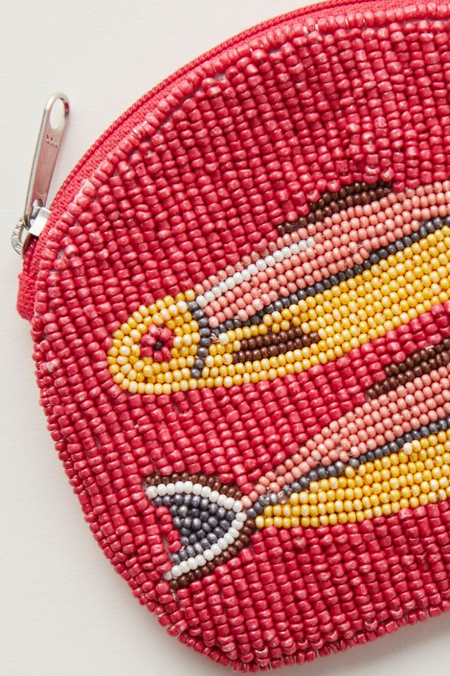 Gone Fishing Beaded Wallet #3
