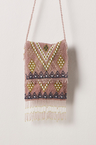 Bella Beaded Bag by FP Collection at Free People in Pixie Dust