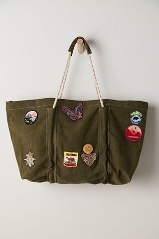 【関税・送料無料】Free People★キャラバン トートバッグ Caravan Canvas Tote | Free People