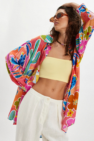 Spell Margi Hour Shirt at Free People in Paloma, Size: Small