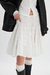 Many Layers Solid Midi Skirt