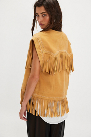 Spell Fearless Heart Suede Vest