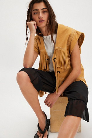 Spell Fearless Heart Suede Vest