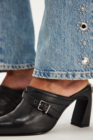 Date Night Heeled Mules
