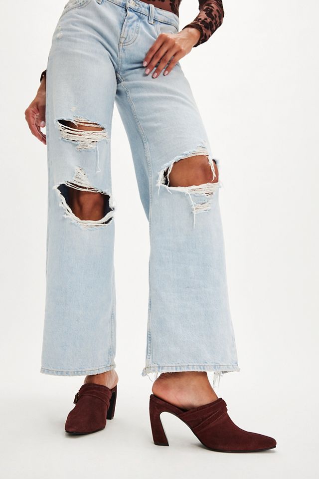 Date Night Heeled Mules #1