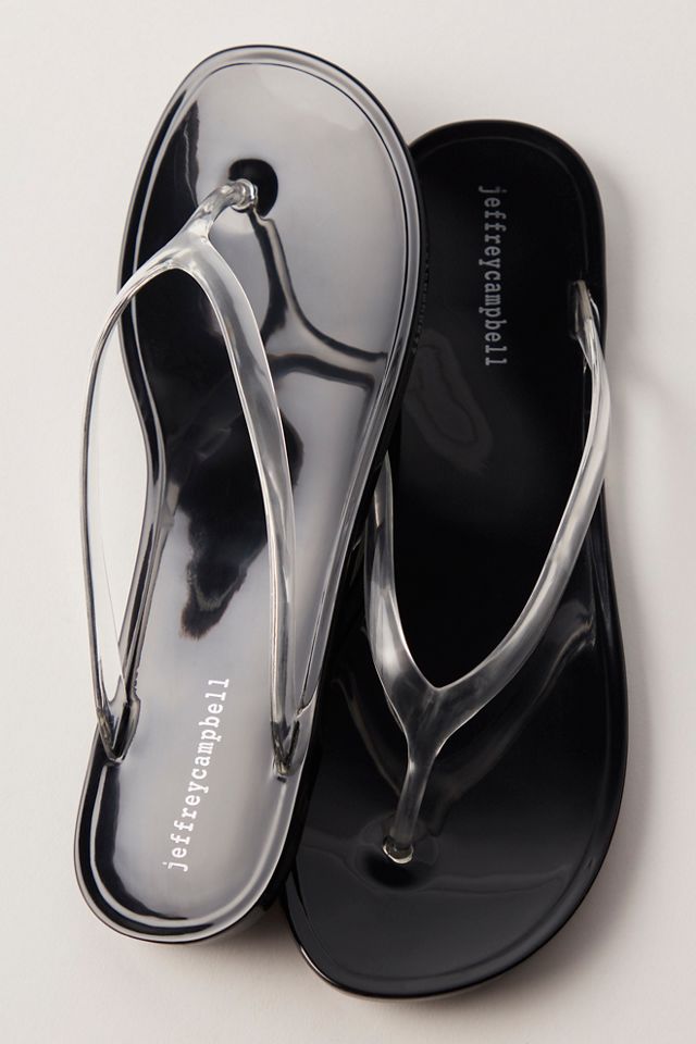 Beach Day Jelly Sandals #1