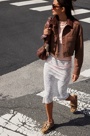 We The Free Martha Workwear Jacket at Free People in Tan, Size: S