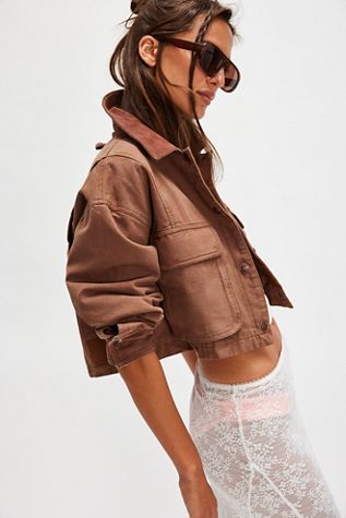 Day's End Linen Printed Pull-On Pants