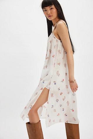 The Way Back Maxi Top by Free People in White, Size: S