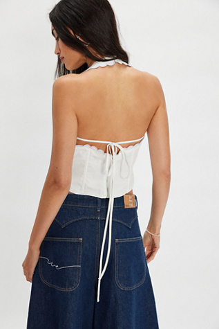 For Love & Lemons Tea Time Poplin Bustier
