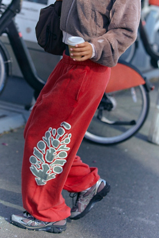 All Star Embroidered Joggers by Free People Movement