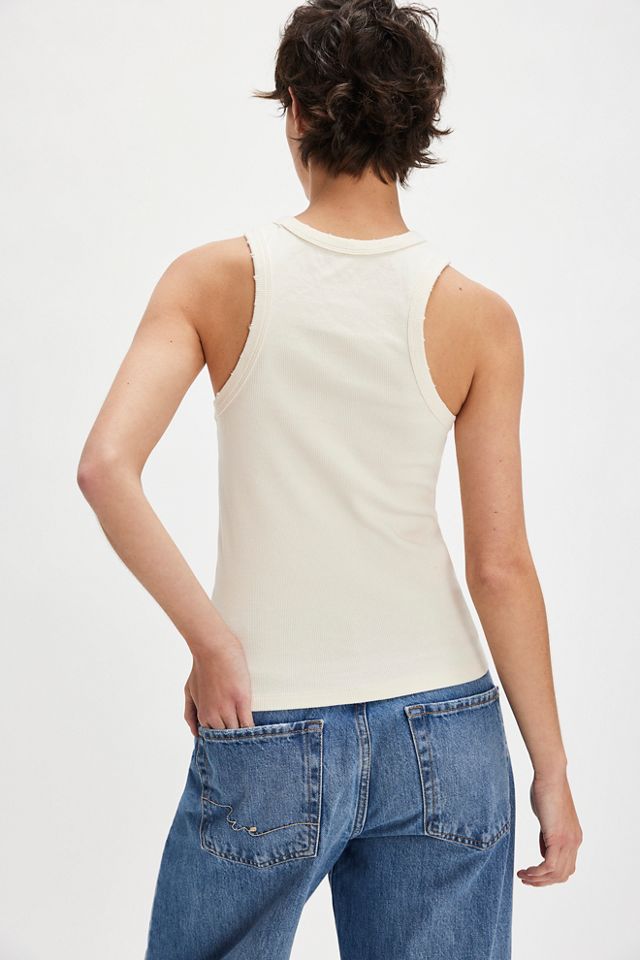 Denim and Bone Garden Fairies Tank
