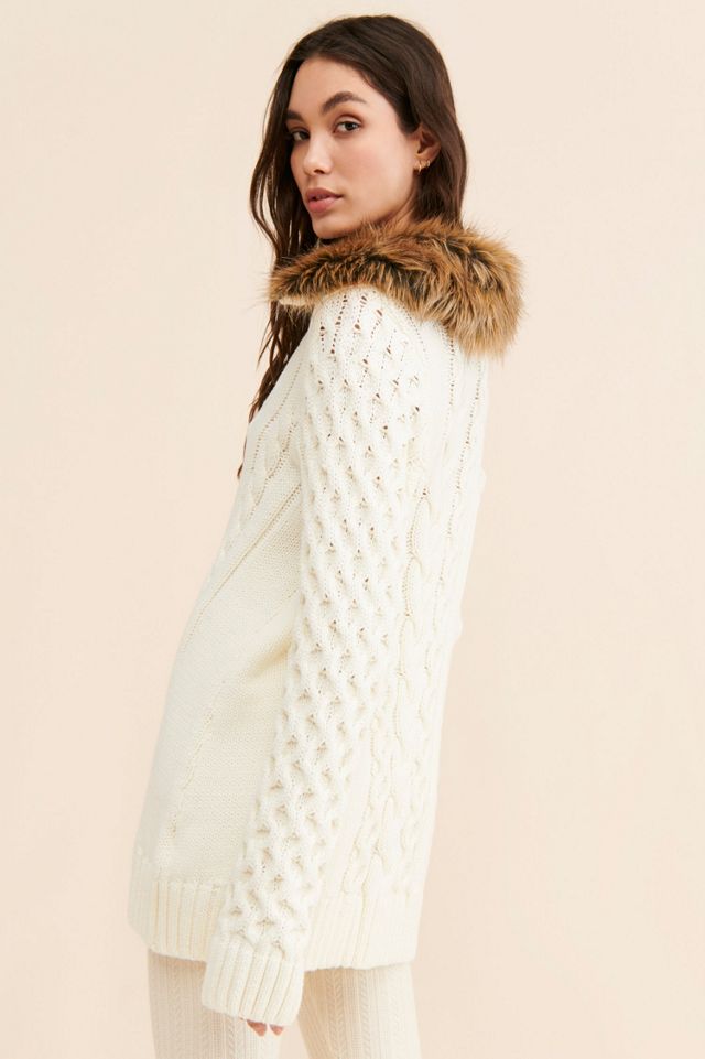 Show Me Your Mumu Sun Valley Faux Fur Pullover #1