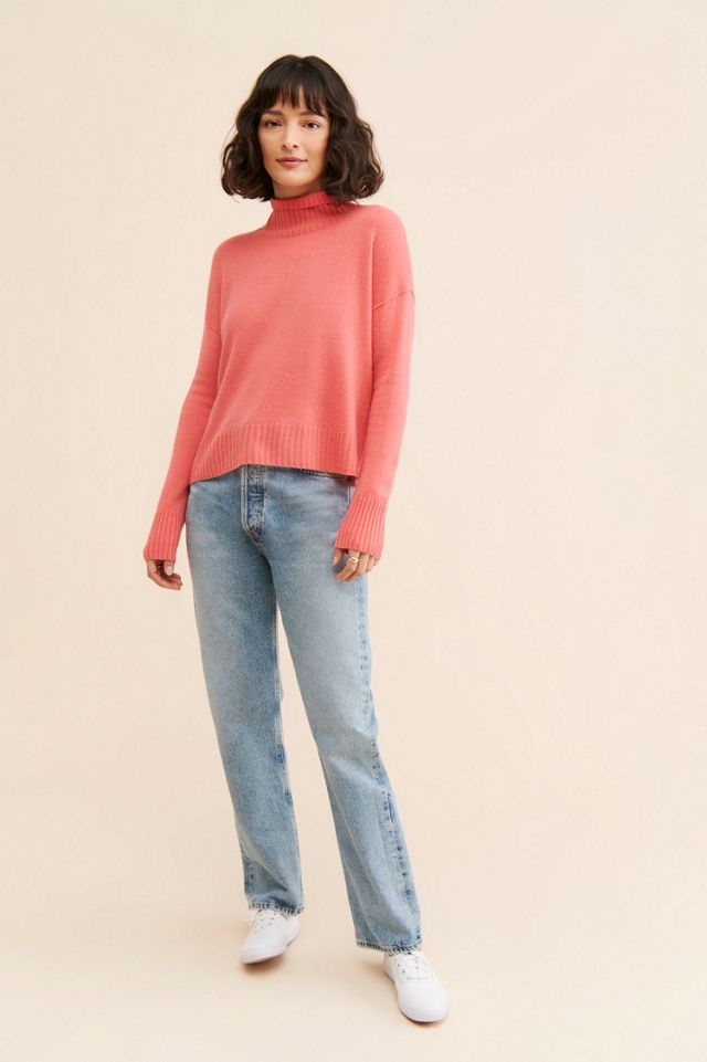 Poppy Cashmere Turtleneck #3