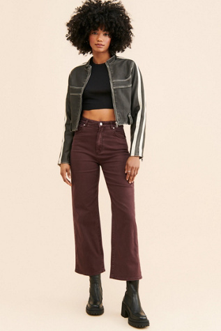 Rolla's Heidi High-Rise Wide Leg Jeans
