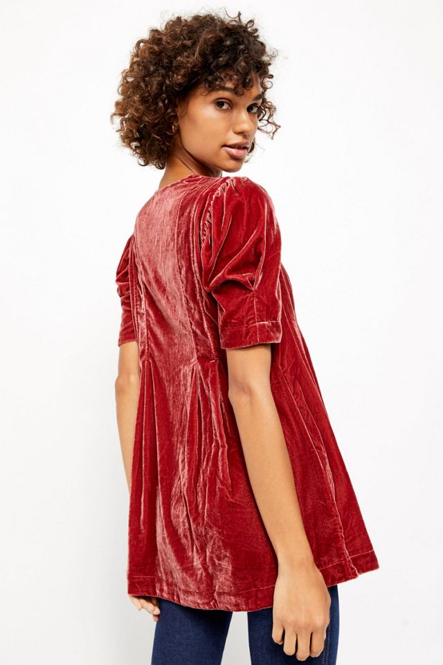 Adelle Velvet Tunic #2