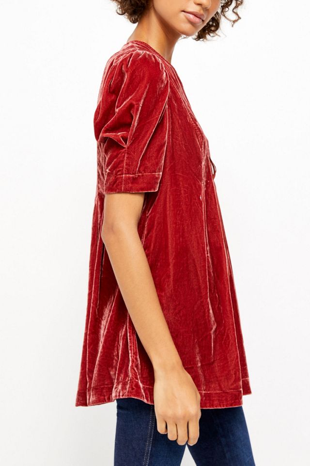 Adelle Velvet Tunic #3