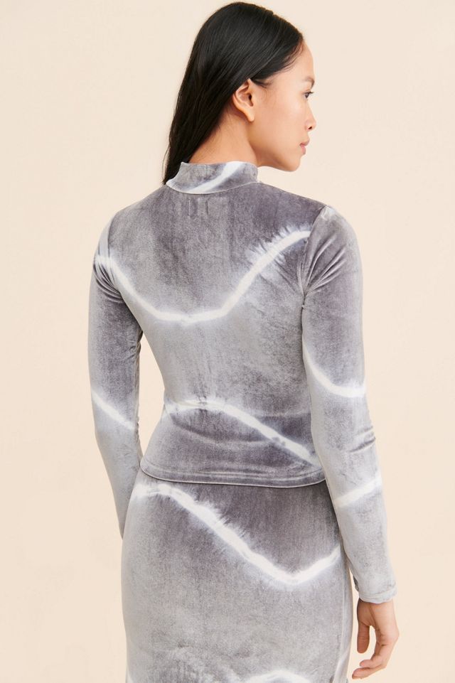 Norblack Norwhite Icey Aurora Crop Top #1
