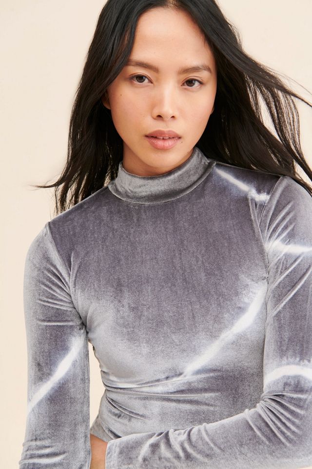 Norblack Norwhite Icey Aurora Crop Top #2