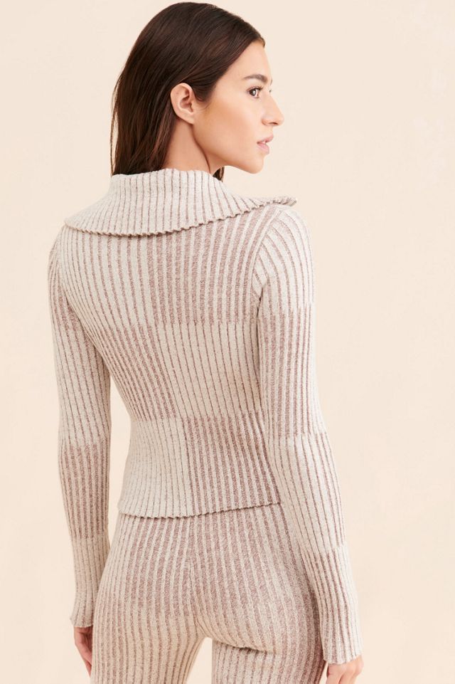 Find Me Now Sweater Check Zip Cardigan #1