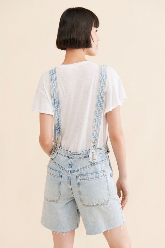 Re_Nuuly x The Series Embroidered Floral Shortalls #1