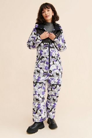 Oneskee Printed Hooded Snowsuit