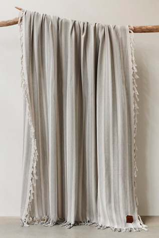 Dylan Lightweight Blanket by Slowtide at Free People in White