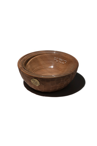 PUEBCO Vintage Wooden Bowl with Glass at Free People