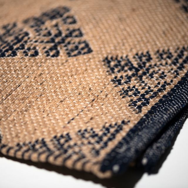 PUEBCO Tile Patterned Jute Mat #2