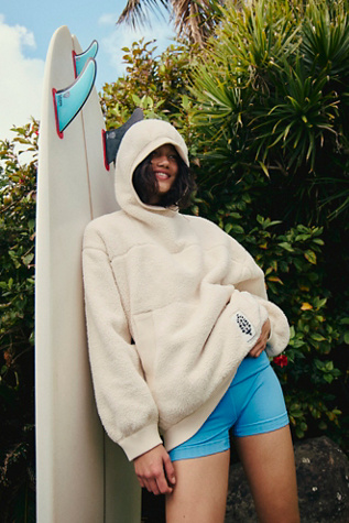 Scout It Out Fleece Pullover Jacket by FP Movement at Free People, Birch Tree, M