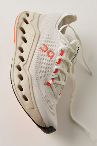 On Cloudsurfer Max Sneakers at FP Movement, Ivory/Salmon, US 6.5