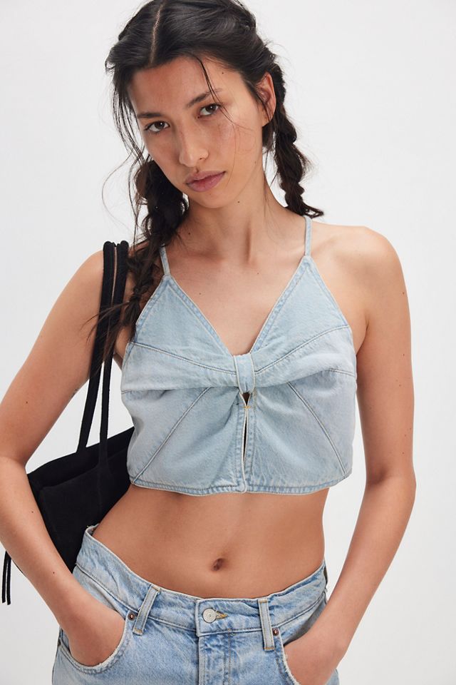 Top Papillon en Denim OneTeaspoon #2
