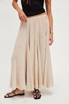 Madras That Solid Linen Maxi Skirt