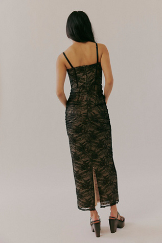 Hansen and Gretel Campari Lace Dress