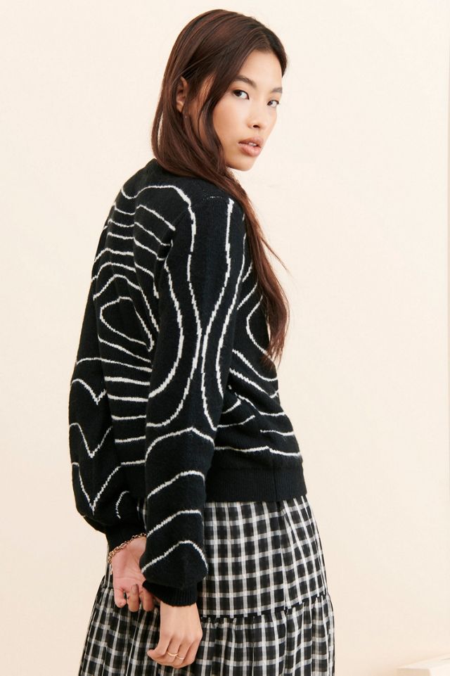 Find Me Now Traverse Wave Knit Sweater #1