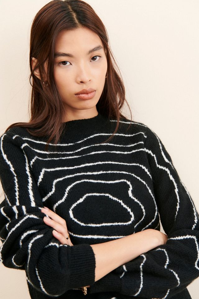 Find Me Now Traverse Wave Knit Sweater #2