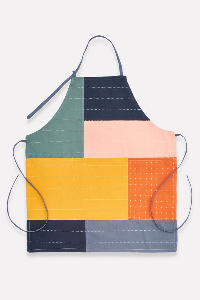 Anchal Colorblock Cotton Bib Apron #2