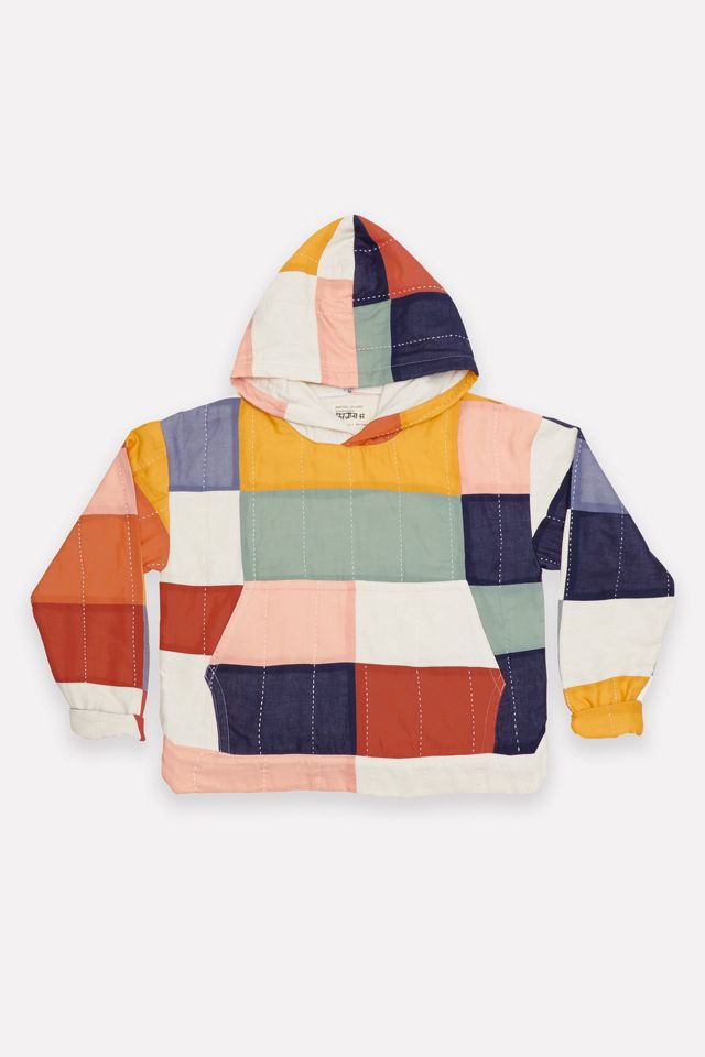 Anchal Multi-Check Quilted Hoodie #2