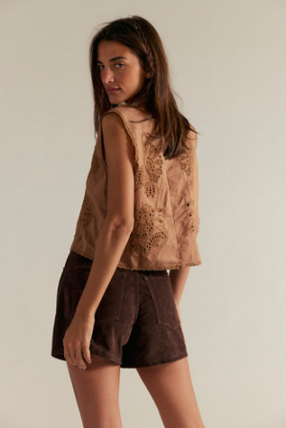 We The Free Tippi Vegan Suede Shorts