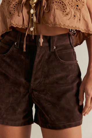 We The Free Tippi Vegan Suede Shorts