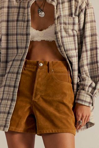 We The Free Tippi Vegan Suede Shorts