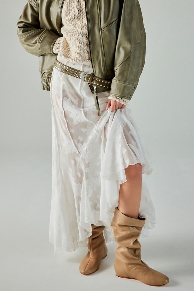 Single Sole Slouch Boots