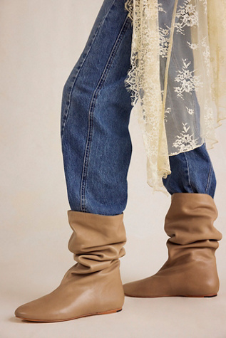 Single Sole Slouch Boots