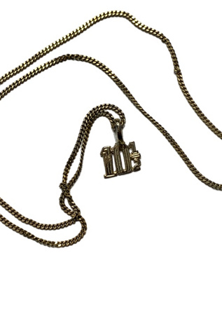 Vintage Gold over Sterling “10 1/2” Pendant Necklace Selected by Lux Revival