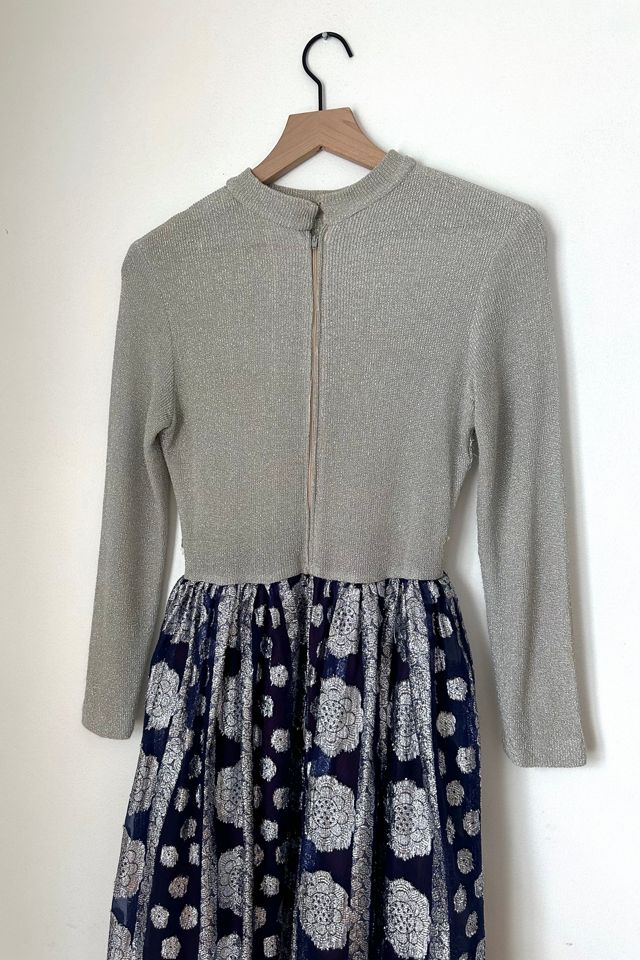 Vintage 1960s Sparkle Knit Holiday Dress Selected by Grievous Angel Vintage #3