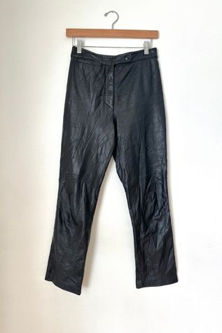 Vintage Leather Moto Pants Selected by Grievous Angel Vintage