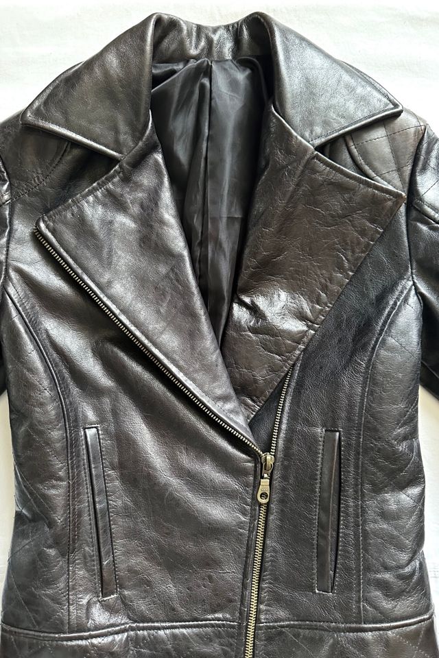 Vintage 1980s Black Leather Jacket Selected by Cherry #2