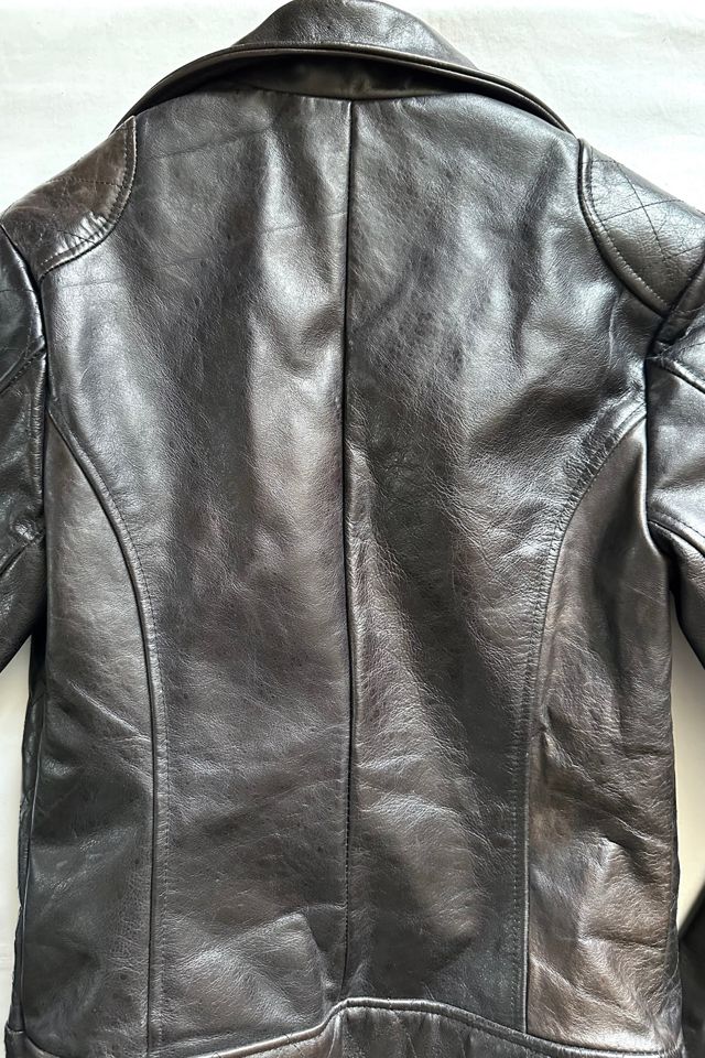 Vintage 1980s Black Leather Jacket Selected by Cherry #3