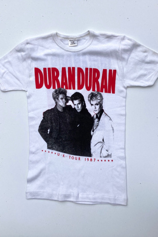 Vintage 1987 Duran Duran UK Tour Tee Selected by Cherry